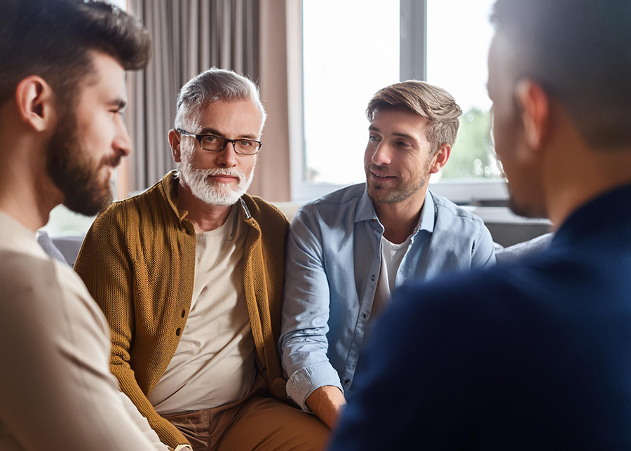 group of people attending addiction counseling in New Jersey